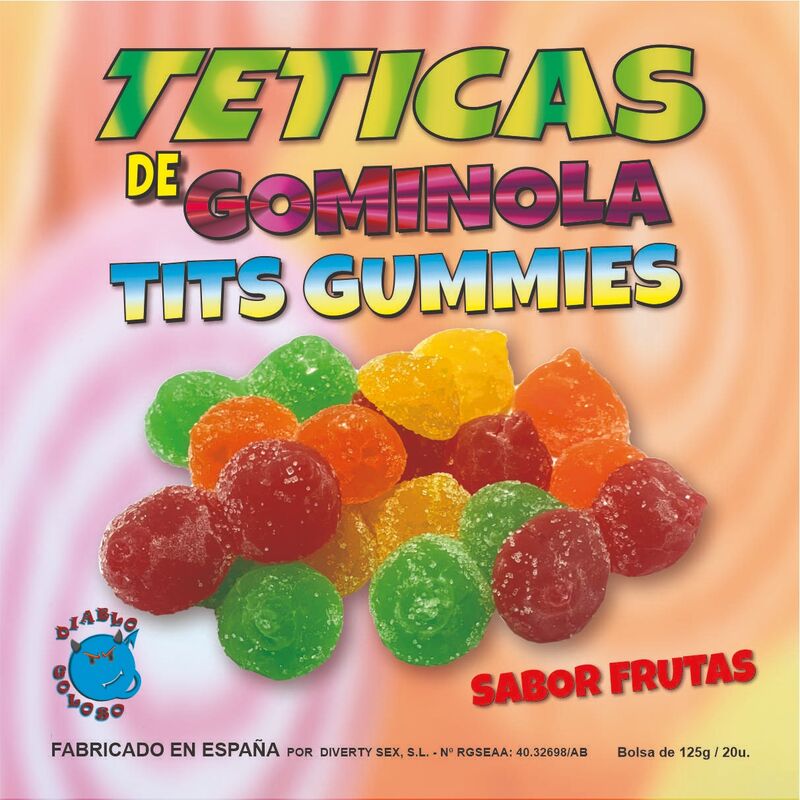DIABLO GOLOSO - ASSORTED SUGAR GUMMY TEATS - Toys "n" Us