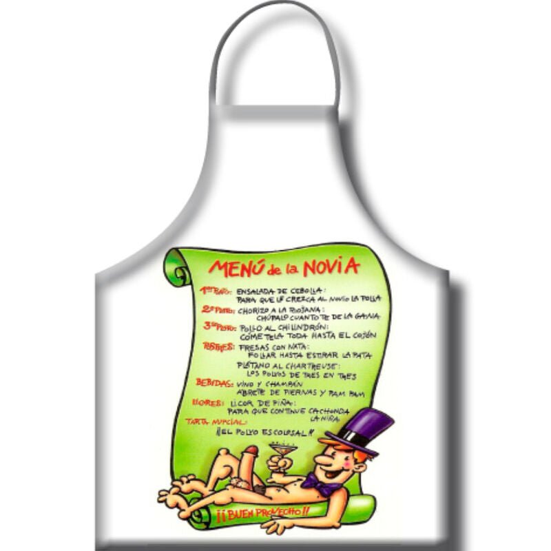 DIABLO PICANTE - AVENTAL MENU NAMORADA TEXTO ESPANHOL - Toys "n" Us
