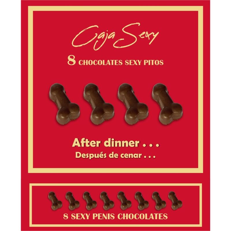 DIABLO PICANTE - BOX OF 8 PENIS - SHAPED CHOCOLATES - Toys "n" Us