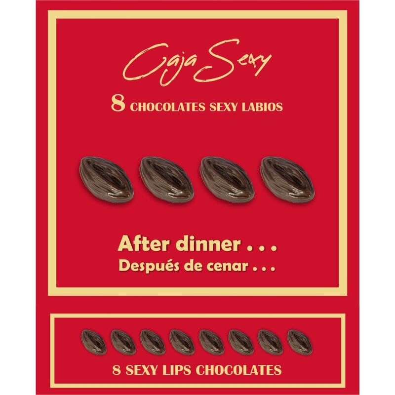 DIABLO PICANTE - BOX OF 8 VAGINA - SHAPED CHOCOLATES - Toys "n" Us