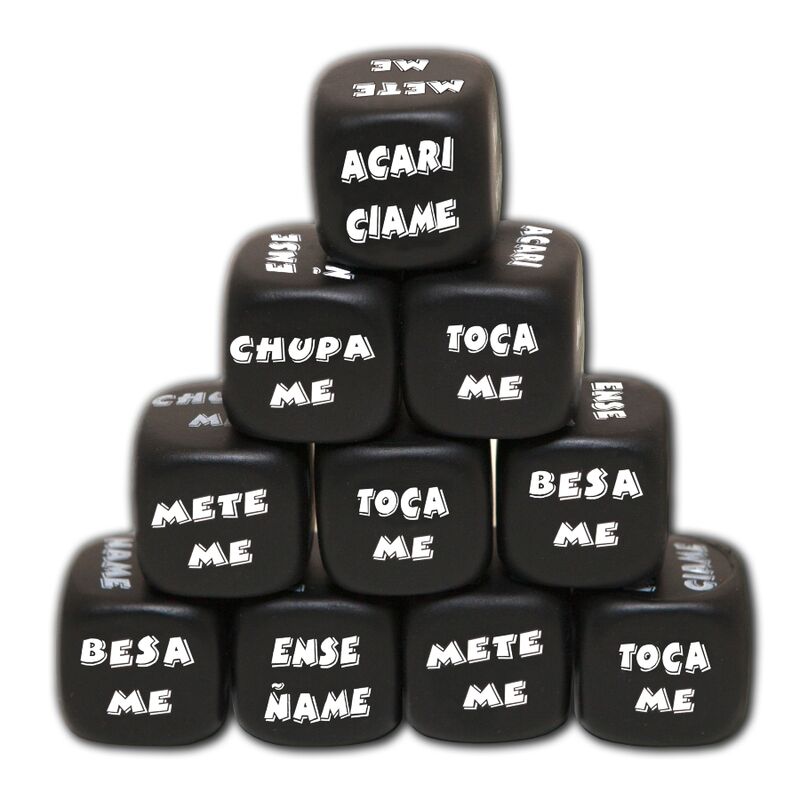 DIABLO PICANTE - DADOS DO JOGO DE AÇÃO PRETO - Toys "n" Us