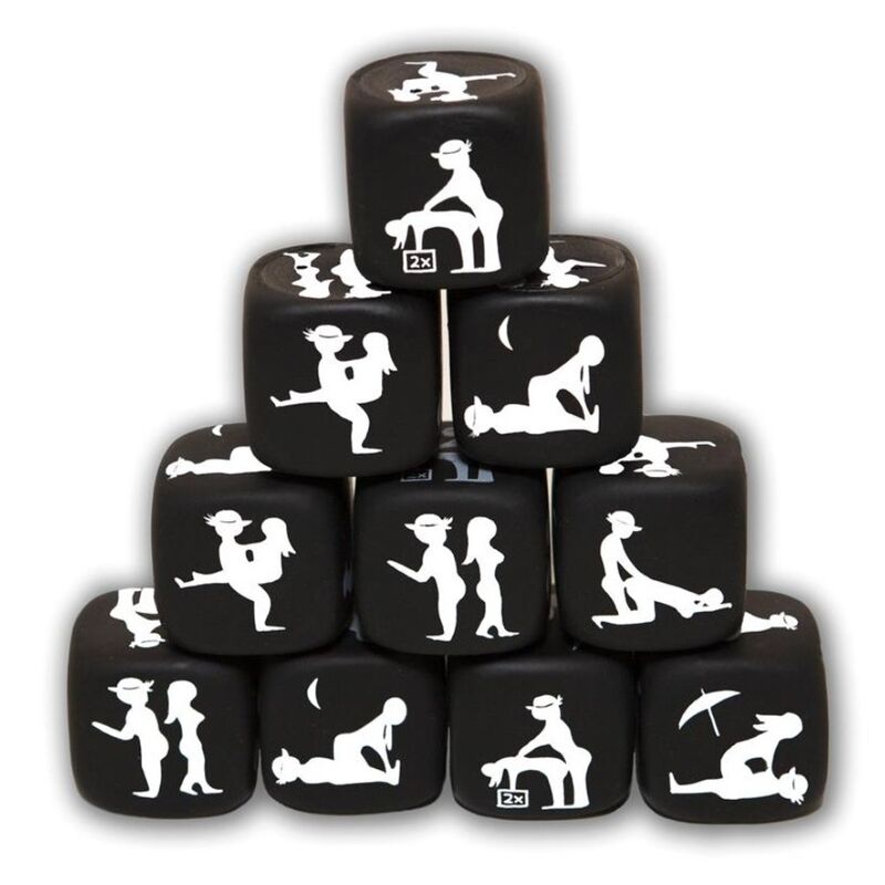 DIABLO PICANTE - DADOS DO JOGO DE POSTURA PRETA - Toys "n" Us