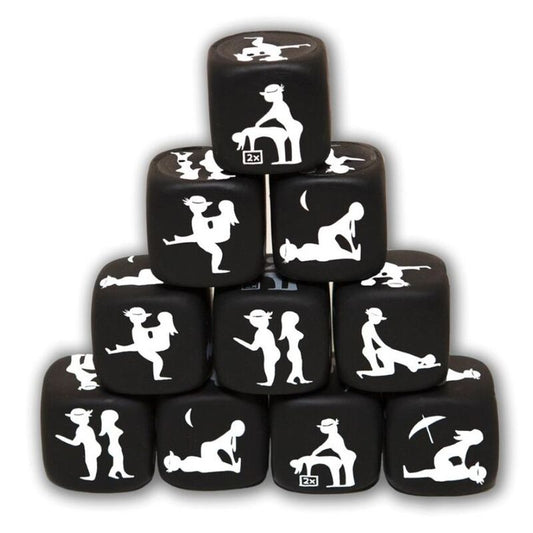 DIABLO PICANTE - DADOS DO JOGO DE POSTURA PRETA - Toys "n" Us