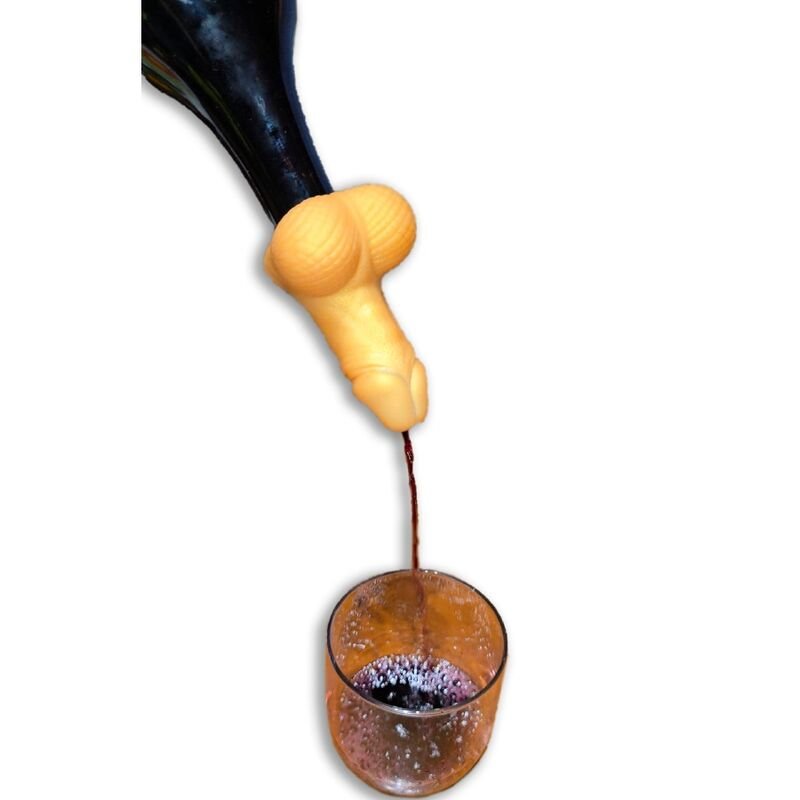 DIABLO PICANTE - GOLDEN PENIS WINE DECANTER - Toys "n" Us