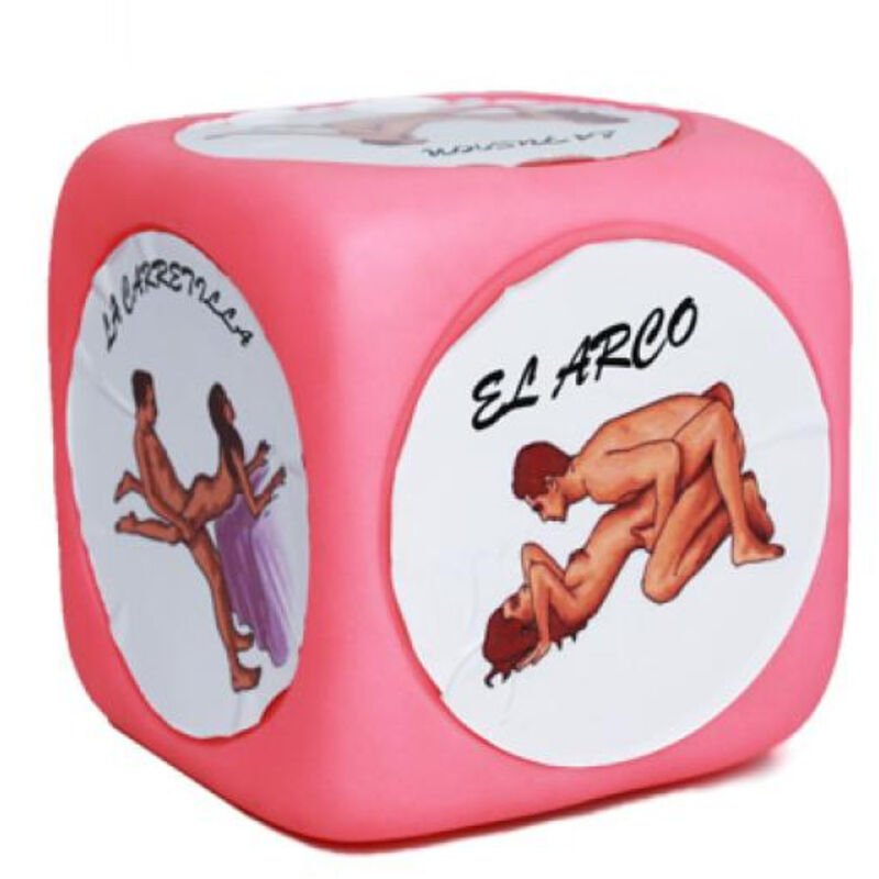 DIABLO PICANTE - SUPER GRANDE KAMASUTRA DADO DE POSTURAS ROSA - Toys "n" Us