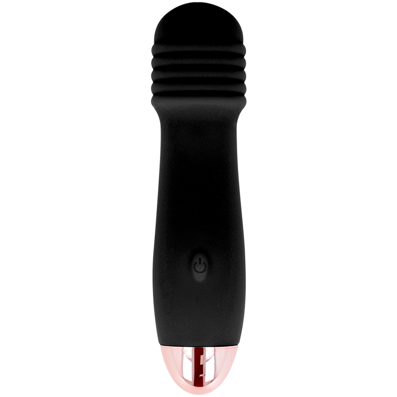 DOLCE VITA - VIBRADOR RECARREGÁVEL TRÊS PRETO 7 VELOCIDADE - Toys "n" Us