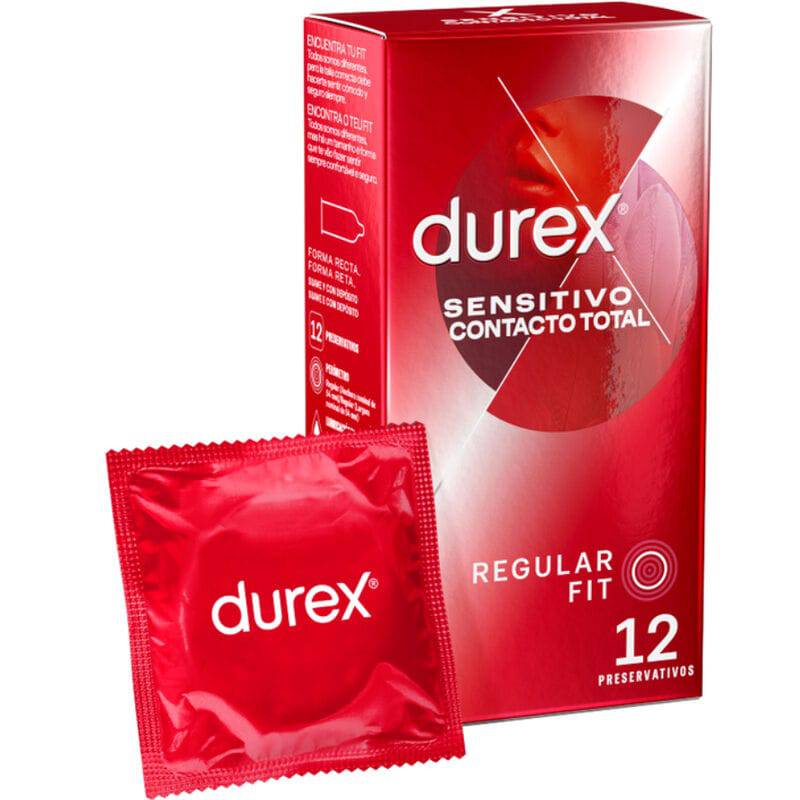 DUREX - CONTATO SENSÍVEL TOTAL 12 UNIDADES - Toys "n" Us