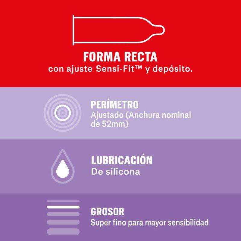DUREX - CONTATO SENSÍVEL TOTAL 12 UNIDADES - Toys "n" Us