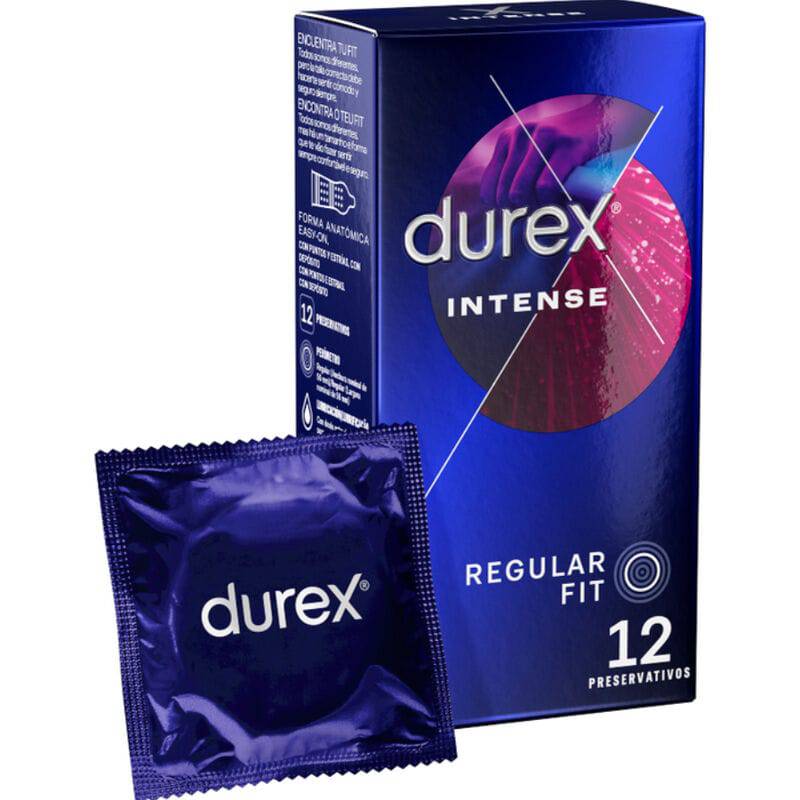 DUREX - ORGÁSMICO INTENSO 12 UNIDADES - Toys "n" Us