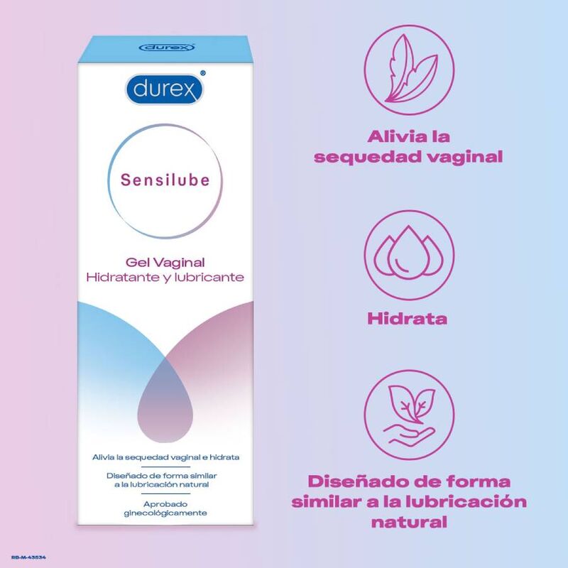DUREX - SENSILUBE GEL LUBRIFICANTE HIDRATANTE 40 ML - Toys "n" Us