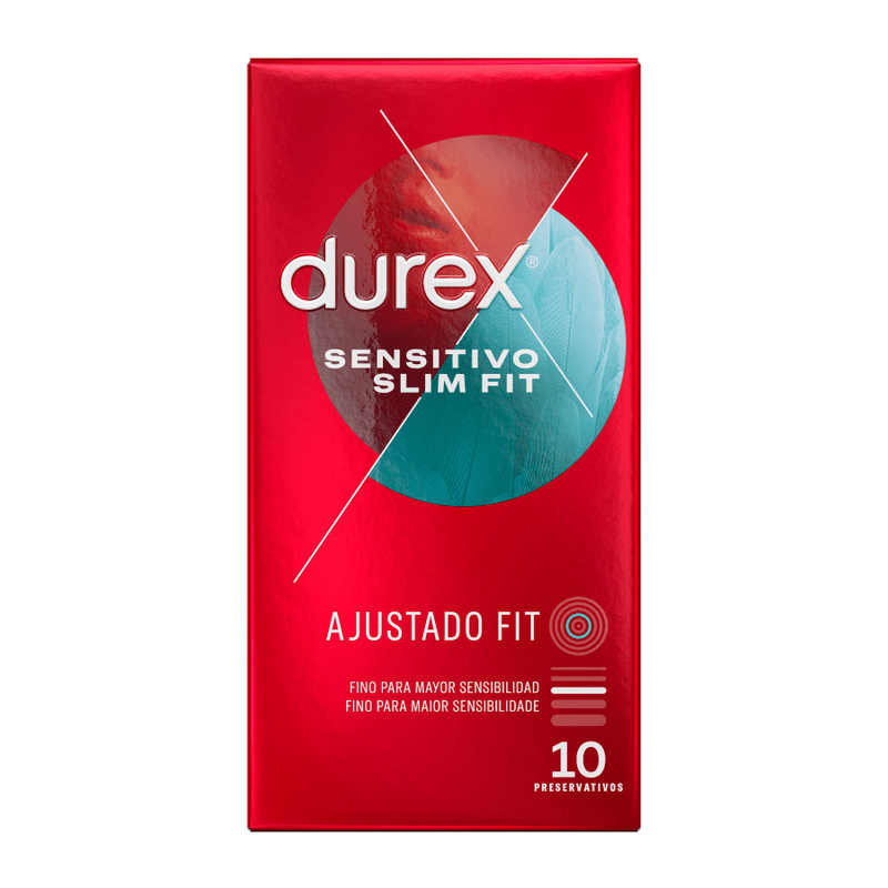 DUREX - SENSITIVO SLIM FIT 10 UNIDADES - Toys "n" Us