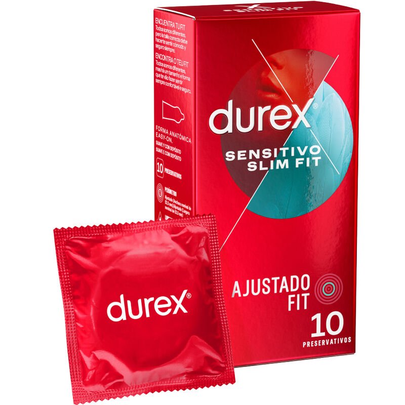 DUREX - SENSITIVO SLIM FIT 10 UNIDADES - Toys "n" Us