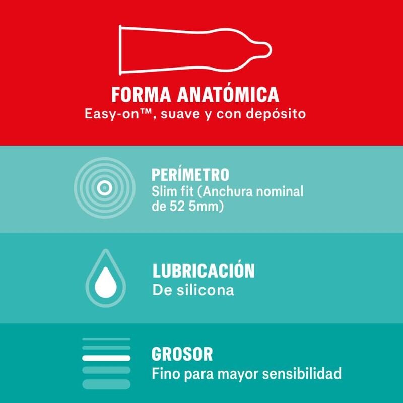 DUREX - SENSITIVO SLIM FIT 10 UNIDADES - Toys "n" Us