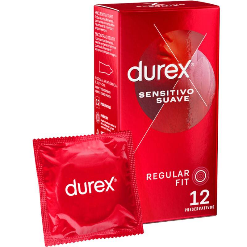 DUREX - SUAVE E SENSÍVEL 12 UNIDADES - Toys "n" Us