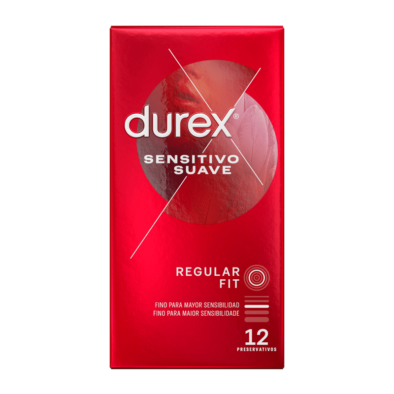 DUREX - SUAVE E SENSÍVEL 12 UNIDADES - Toys "n" Us