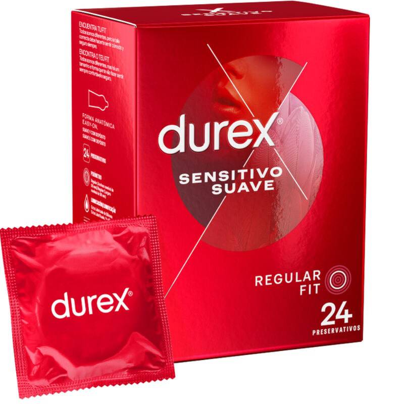 DUREX - SUAVE E SENSÍVEL 24 UNIDADES - Toys "n" Us