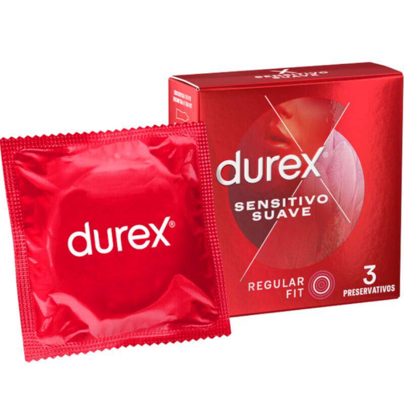DUREX - SUAVE E SENSÍVEL 3 UNIDADES - Toys "n" Us