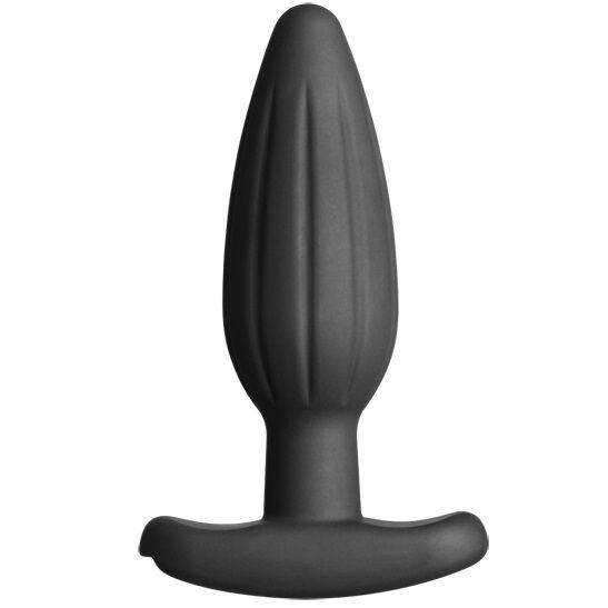 ELECTRASTIM - PLUG ANAL DE SILICONE PRETO ROCKER MÉDIO - Toys "n" Us