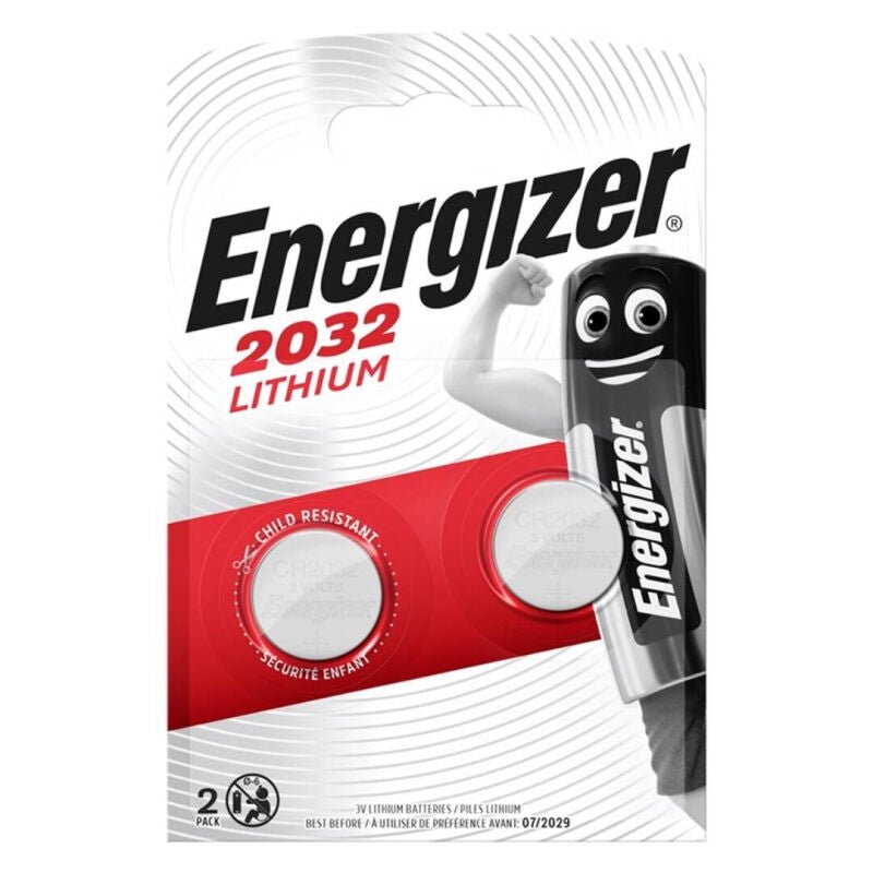 ENERGIZER - BATERIA BOTO DE LÍTIO CR2032 3V 2 UNIDADE - Toys "n" Us