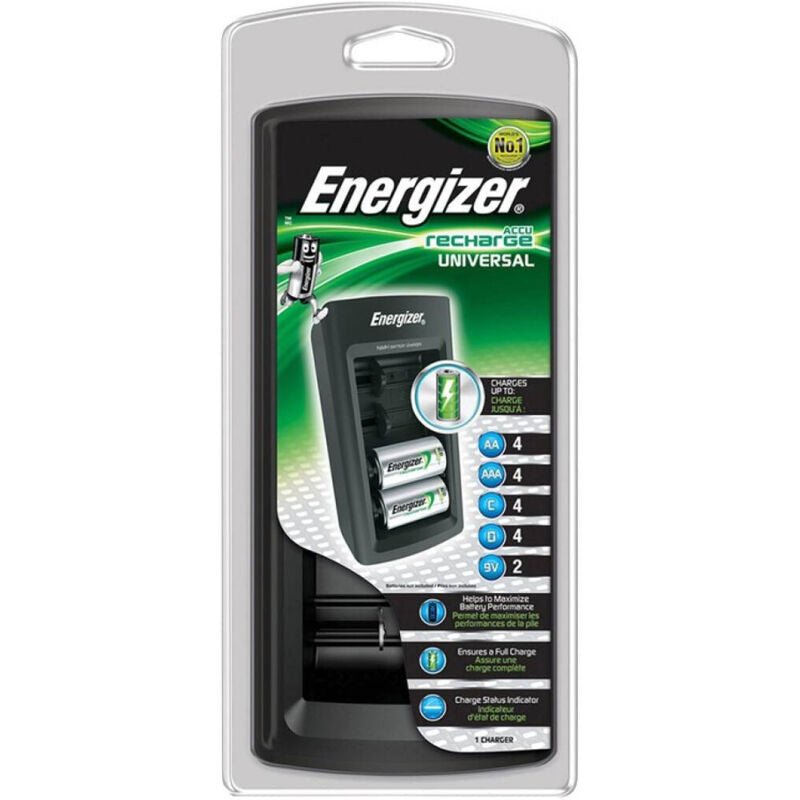 ENERGIZER - CARREGADOR UNIVERSAL PARA BATERIAS - Toys "n" Us