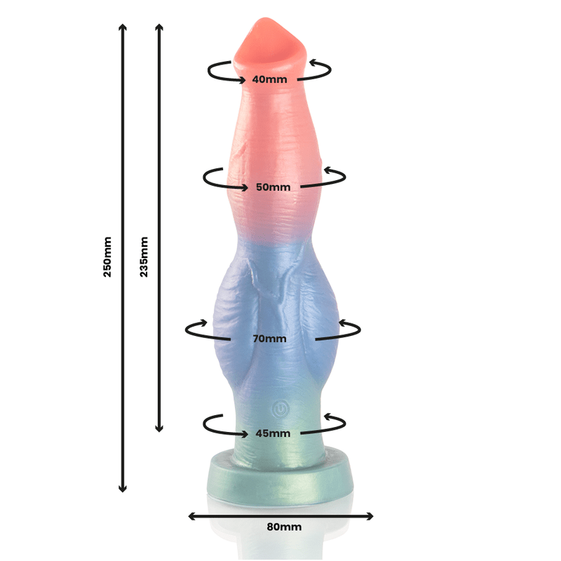 EPIC - ARION DILDO SYMPHONY OF PLEASURE CONTROLE REMOTO RECARREGÁVEL - Toys "n" Us