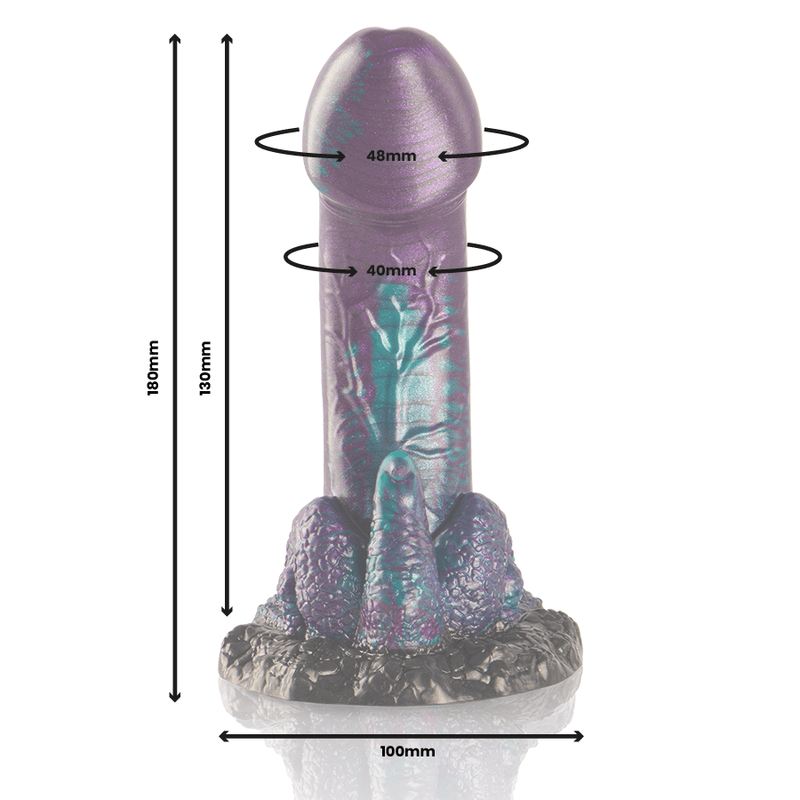 EPIC - BASILISK DILDO DUPLO ESCAMOSO PRAZER TAMANHO PEQUENO - Toys "n" Us