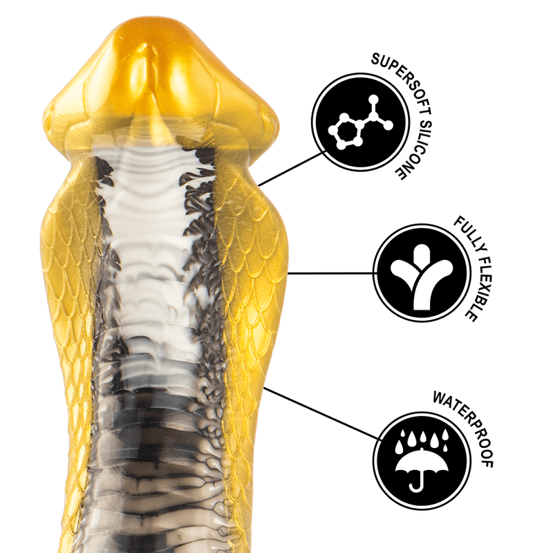 EPIC - DRAKON DILDO AMARELO COBRA - Toys "n" Us