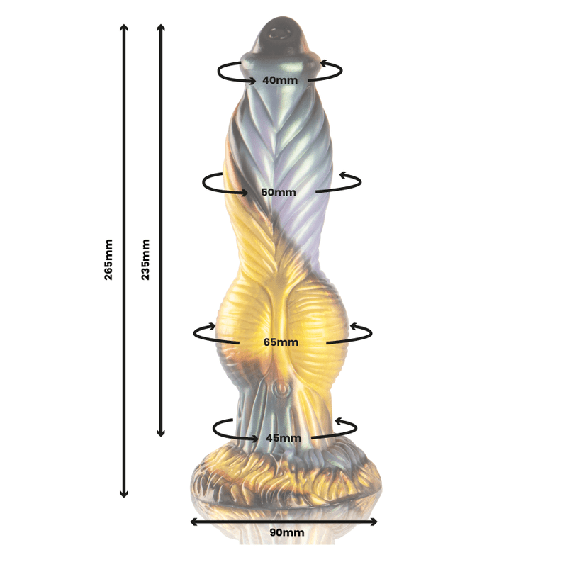 EPIC - PHOENIX DILDO O RESSURGIMENTO DO PRAZER CONTROLE REMOTO RECARREGÁVEL - Toys "n" Us