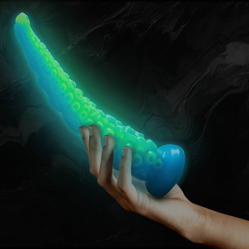 EPIC - SCYLLA FLUORESCENTE FINO TENTCULO DILDO TAMANHO GRANDE - Toys "n" Us