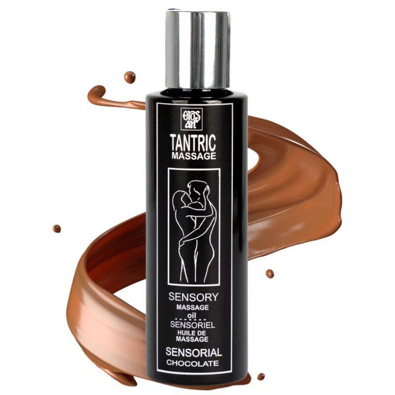 EROS - ART - ÓLEO DE MASSAGEM TÂNTRICA NATURAL E AFRODISÍACO DE CHOCOLATE 100 ML - Toys "n" Us