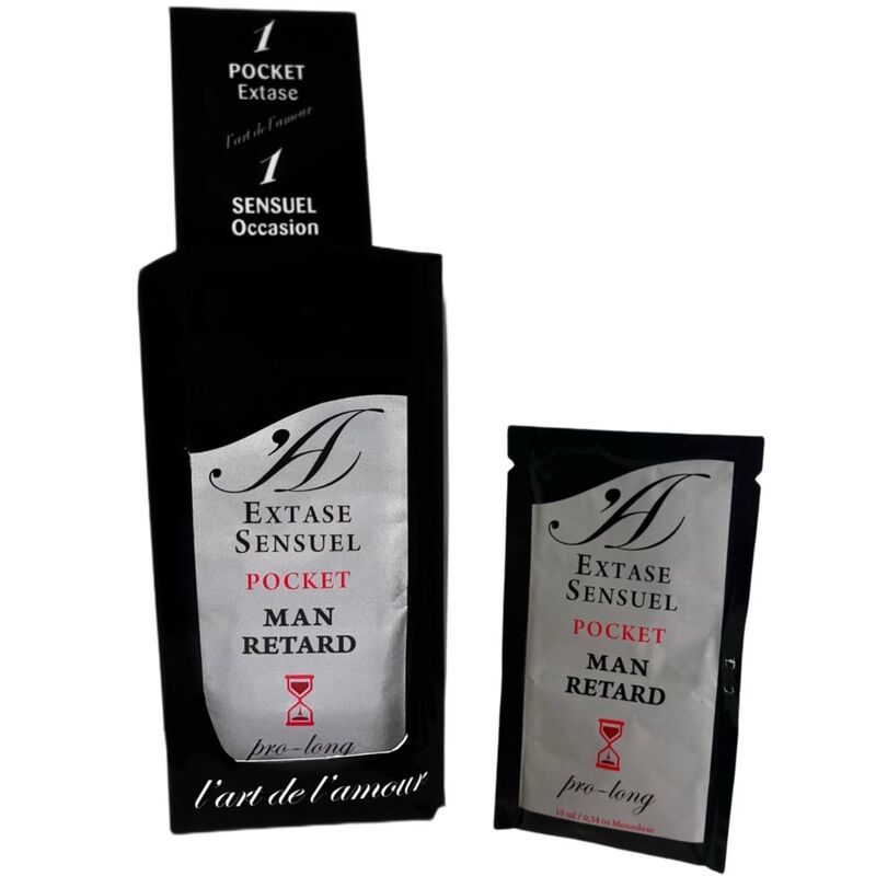 EXTASE SENSUAL - BOLSO RETARDANTE MASCULINO 10 ML - Toys "n" Us