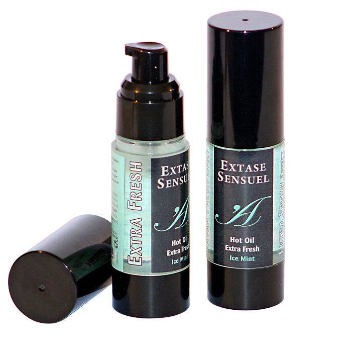 EXTASE SENSUAL - ÓLEO DE MASSAGEM COM EFEITO GELO EXTRA FRESCO 30 ML - Toys "n" Us