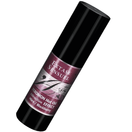 EXTASE SENSUAL - ÓLEO DE MASSAGEM EFEITO DE AQUECIMENTO COM FEROMÔNIOS DE BLACKBERRY 30 ML - Toys "n" Us