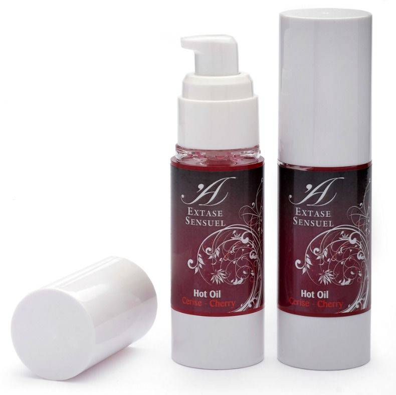 EXTASE SENSUAL - ÓLEO ESTIMULANTE DE CALOR CEREJA 30 ML - Toys "n" Us