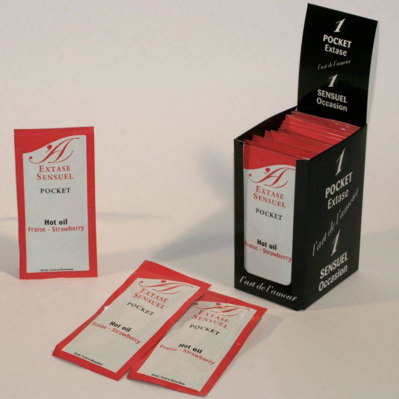 EXTASE SENSUAL - ÓLEO ESTIMULANTE DE MORANGO 10 ML - Toys "n" Us