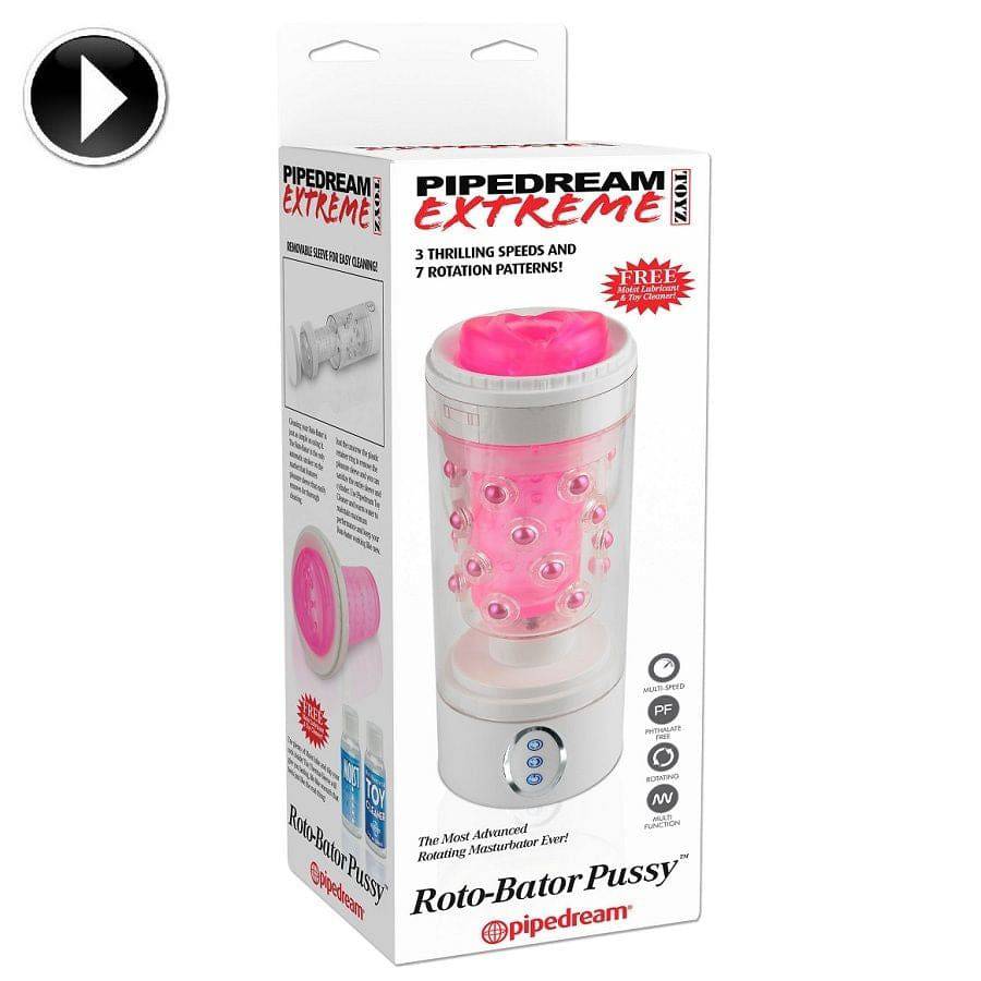 EXTREME TOYZ - ROTO BATOR MASTURBADOR VAGINA MASCULINO - Toys "n" Us