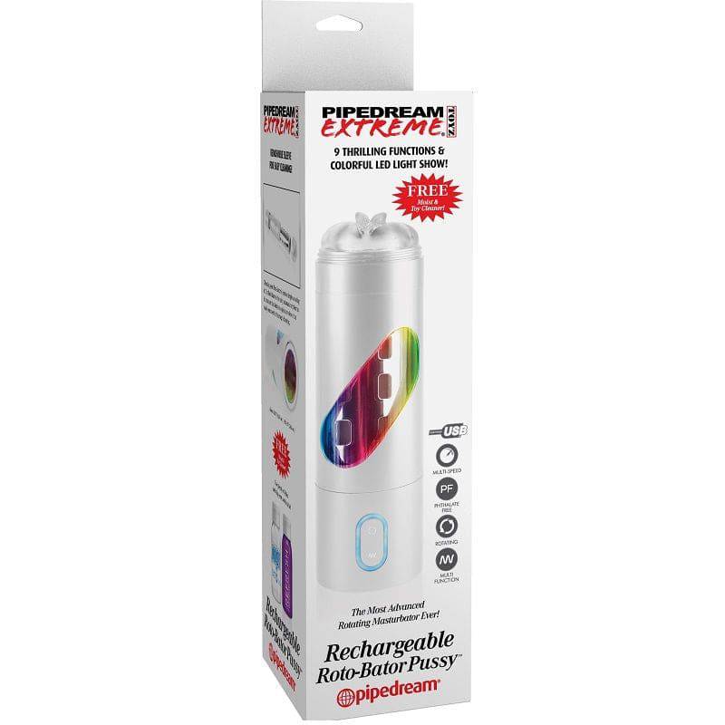 EXTREME TOYZ - ROTO BATOR USB MASTURBADOR VAGINA MASCULINO - Toys "n" Us