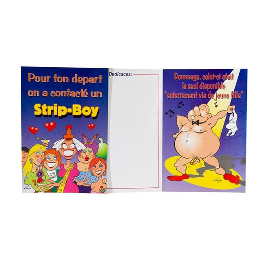 FEMARVI - CARTO DE ADEUS STRIP BOY /FR - Toys "n" Us