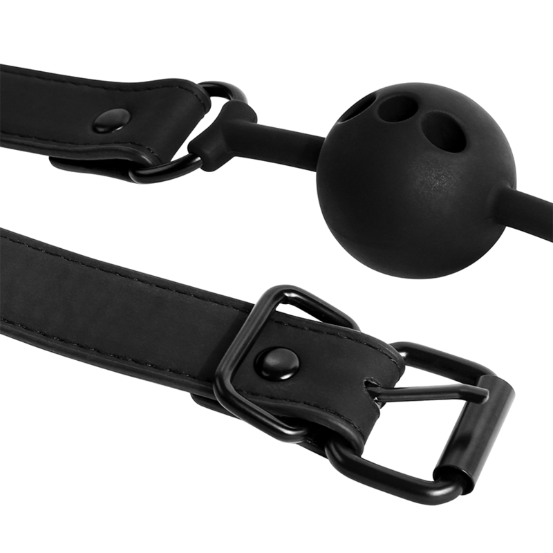 FETISH SUBMISSIVE BONDAGE - BREATHABLE SILICONE BALL GAG - Toys "n" Us