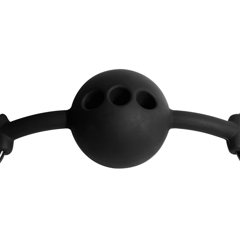 FETISH SUBMISSIVE BONDAGE - BREATHABLE SILICONE BALL GAG - Toys "n" Us