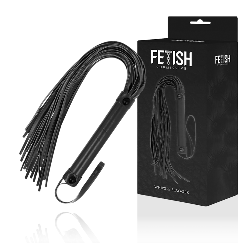 FETISH SUBMISSIVE - CHICOTE DE COURO VEGANO - Toys "n" Us