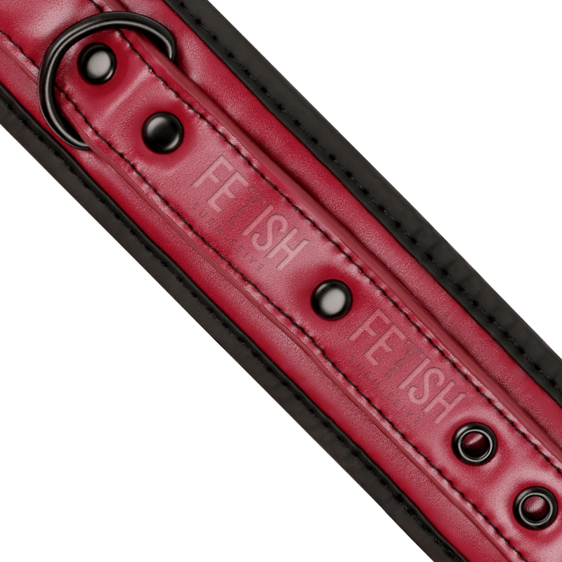FETISH SUBMISSIVE DARK ROOM - ALGEMAS DE COURO VEGANO COM FORRO DE NEOPRENE - Toys "n" Us