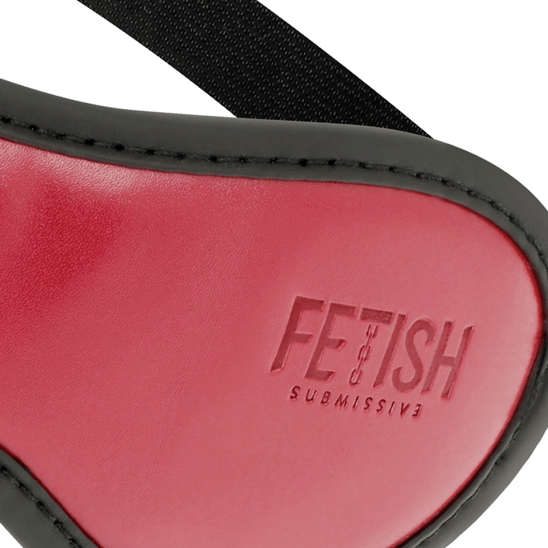 FETISH SUBMISSIVE DARK ROOM - MSCARA DE COURO VEGANO COM FORRO DE NEOPRENE - Toys "n" Us
