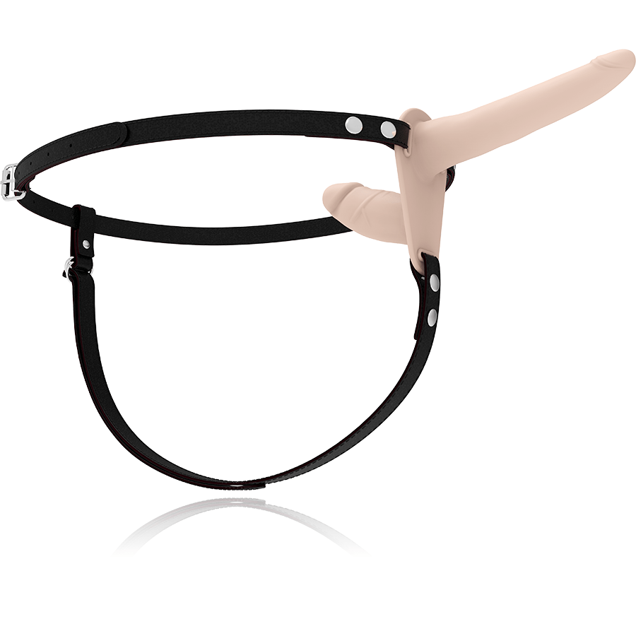 FETISH SUBMISSIVE HARNESS - DUPLA PENETRAÇÃO DE CARNE - Toys "n" Us