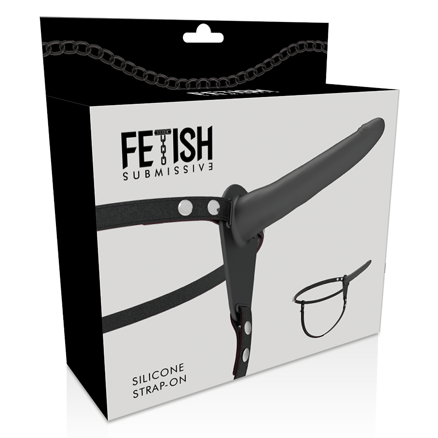 FETISH SUBMISSIVE HARNESS - SILICONE PRETO 15 CM - Toys "n" Us