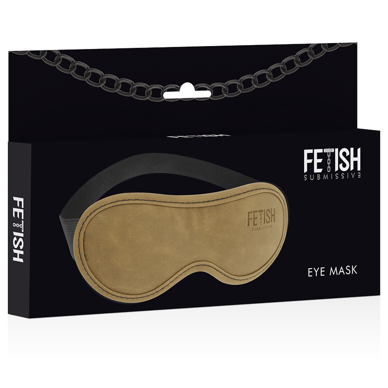 FETISH SUBMISSIVE ORIGEN - MSCARA DE COURO VEGANO COM FORRO DE NEOPRENE - Toys "n" Us