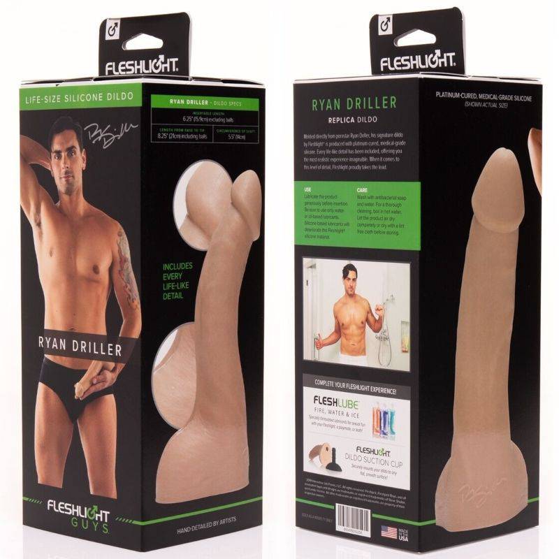 FLESHJACK - RYAN DRILLER DILDO 21 CM - Toys "n" Us