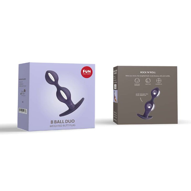 FUN FACTORY - B BALLS DUO BRANCO/VIOLETA ESCURO - Toys "n" Us