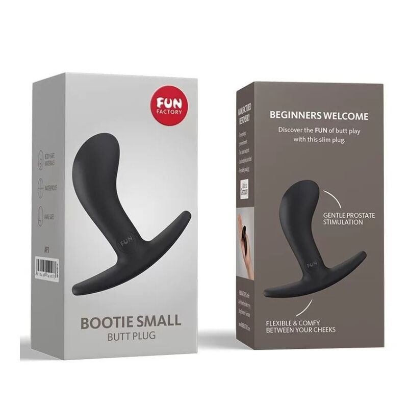 FUN FACTORY - BOOTIE ANAL PLUG PEQUENO PRETO - Toys "n" Us