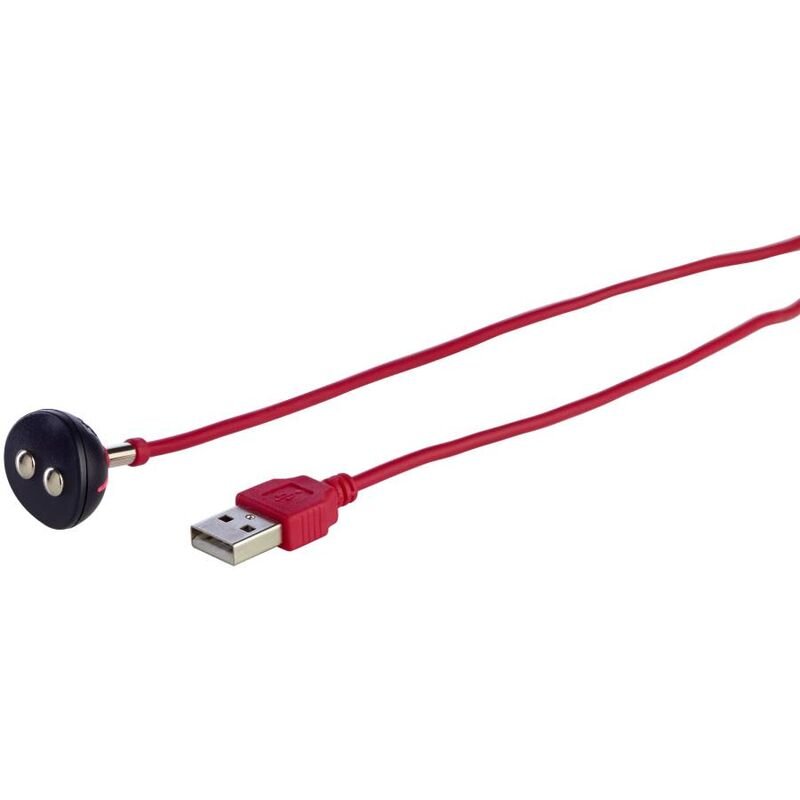 FUN FACTORY - CARREGADOR MAGNÉTICO USB VERMELHO - Toys "n" Us